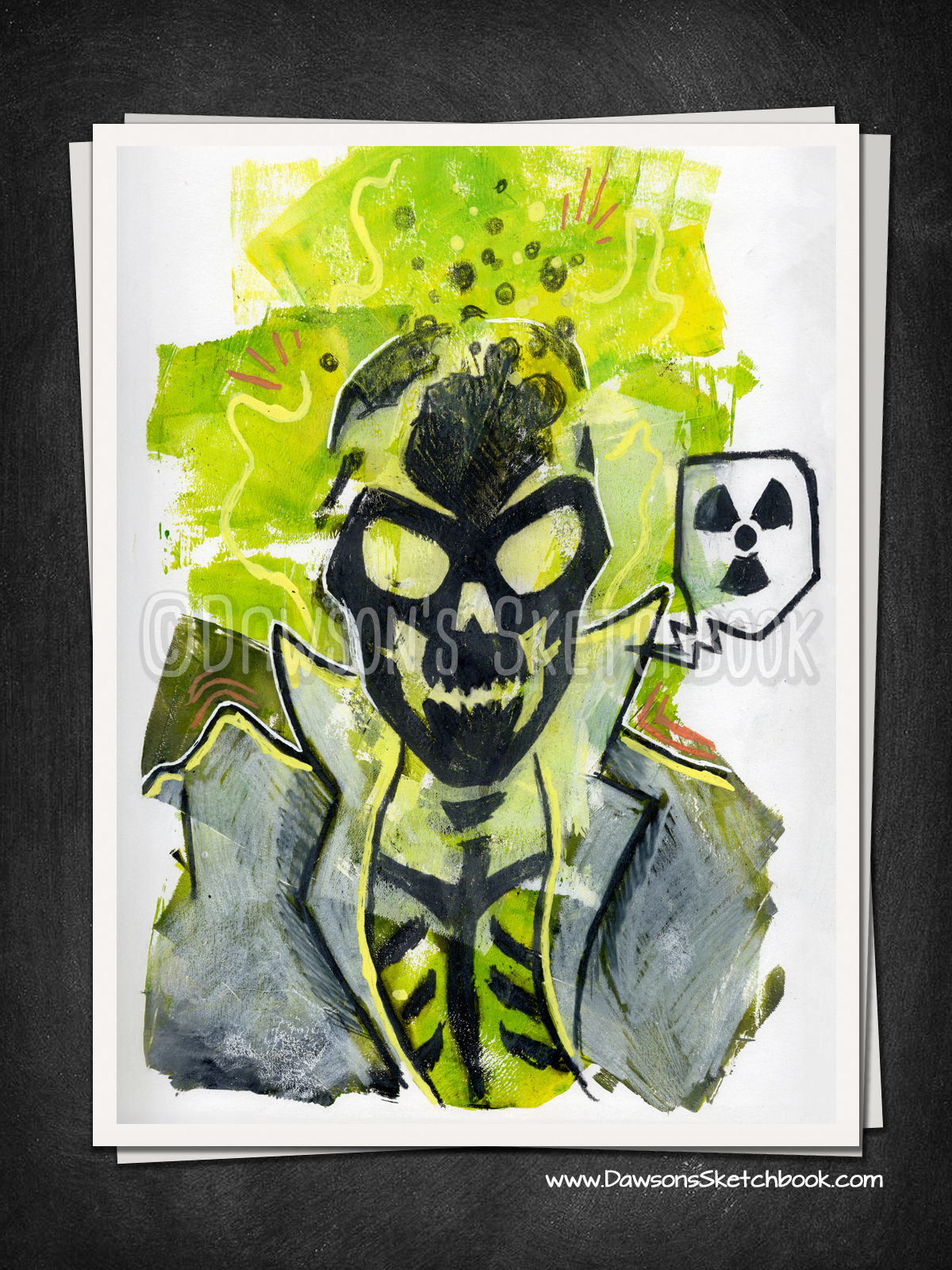 Dr. Phosphorus - Creature Commandos (Print)