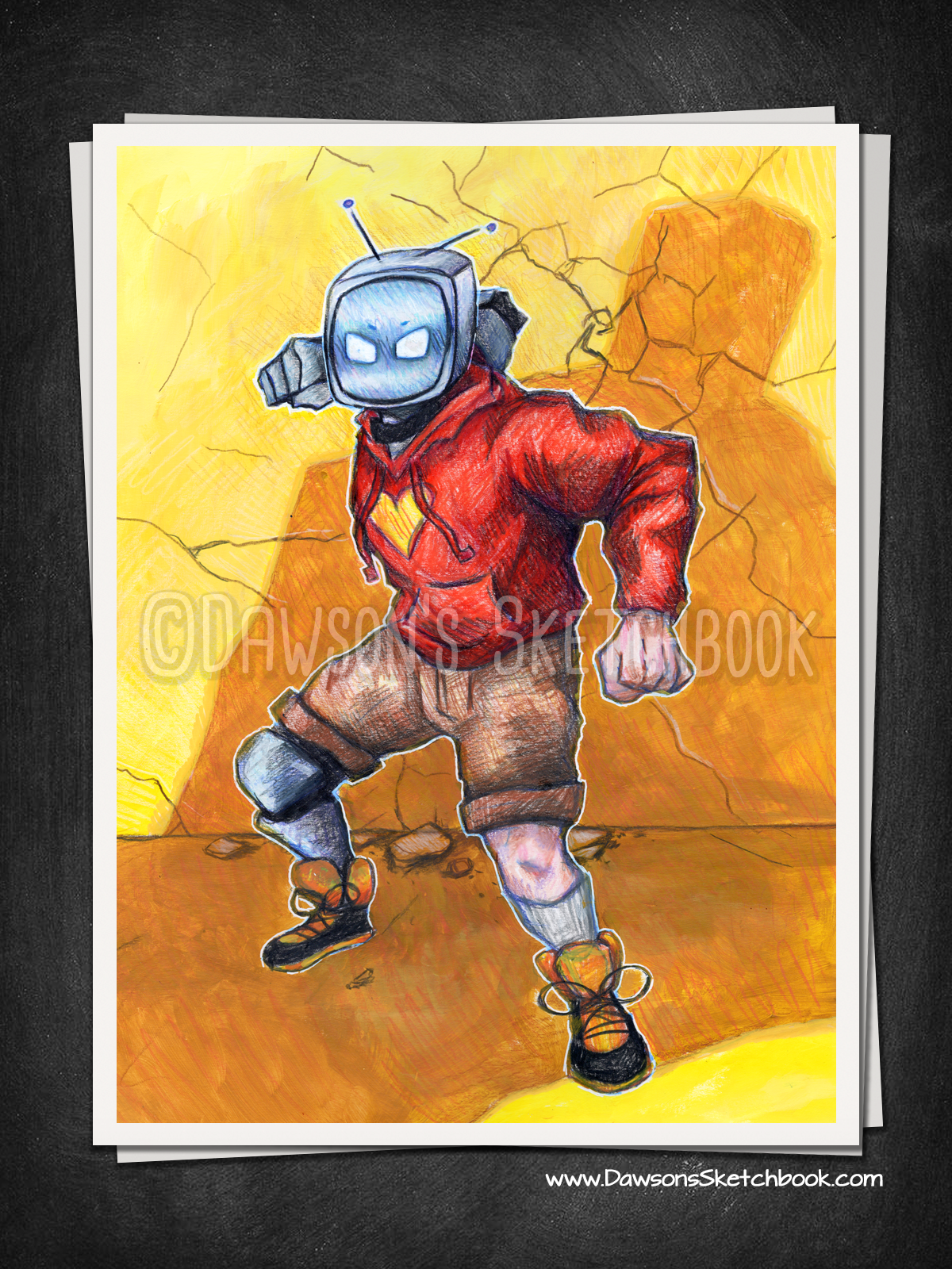 Heart (Invincible) - Original Character (Print)