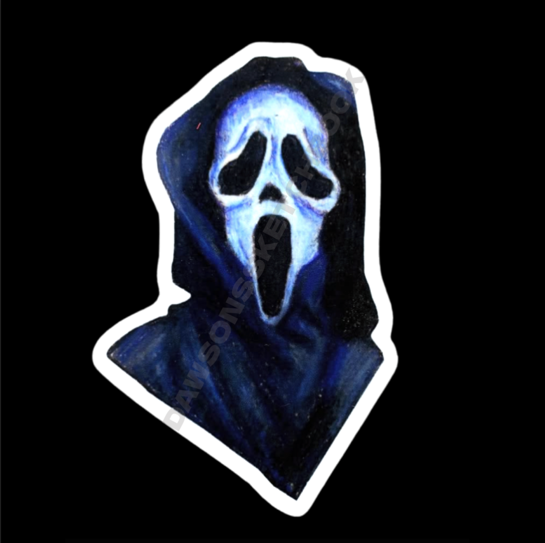 Ghostface (3" Sticker)