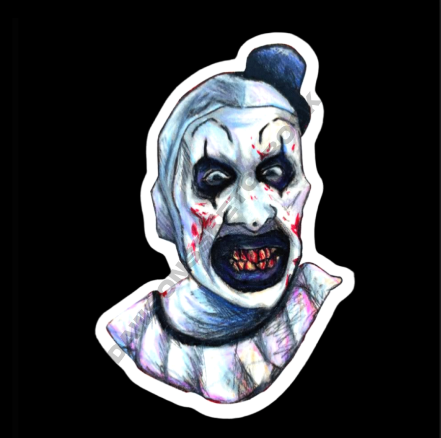 Art the Clown (3" Sticker)
