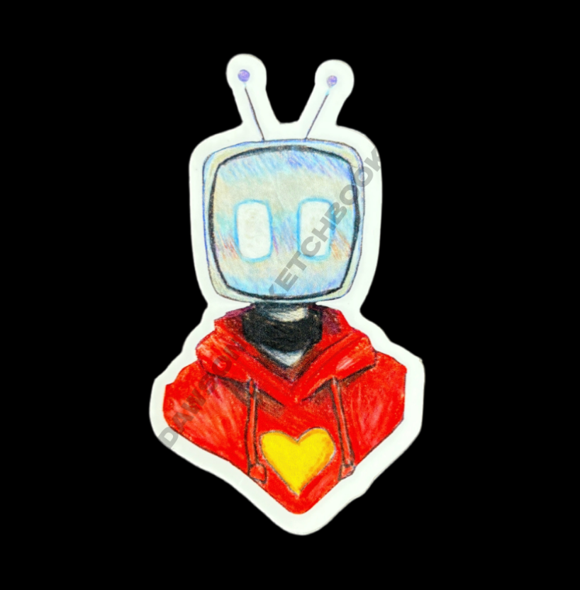 Heart (3" Sticker)