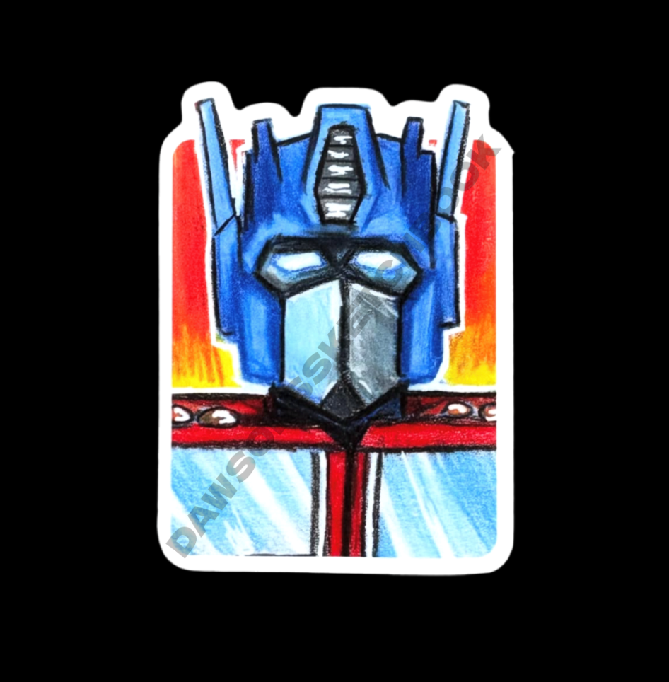 Optimus Prime (3" Sticker)