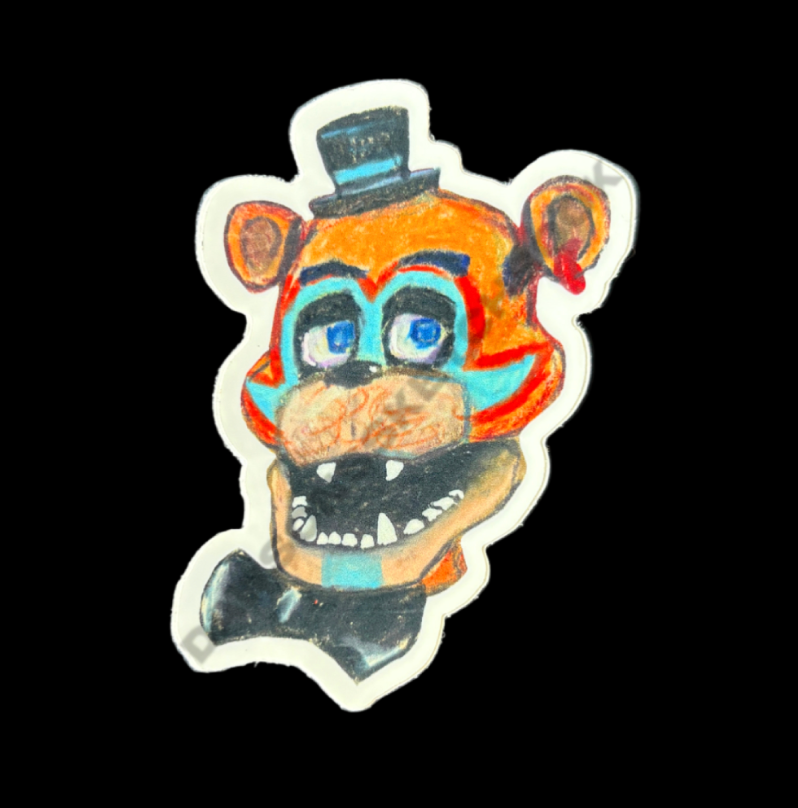 FNAF - Glamrock Freddy (3" Sticker)