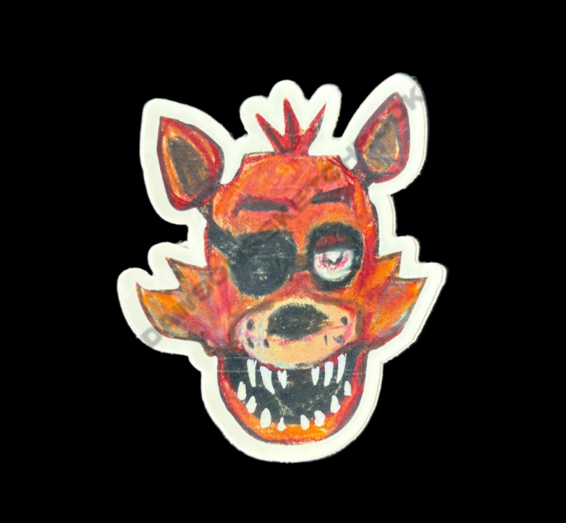 FNAF - Foxy (3" Sticker)