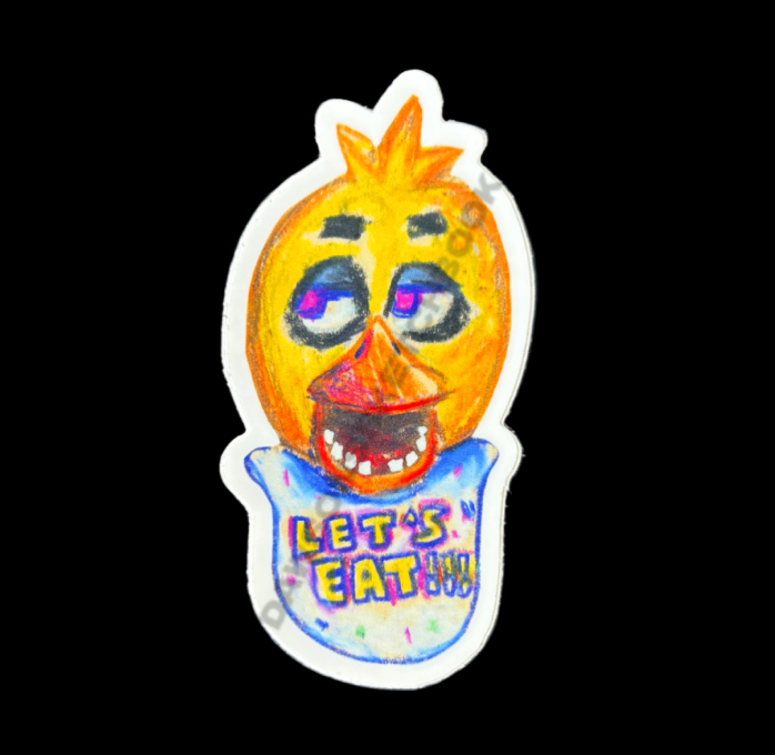 FNAF - Chica (3" Sticker)