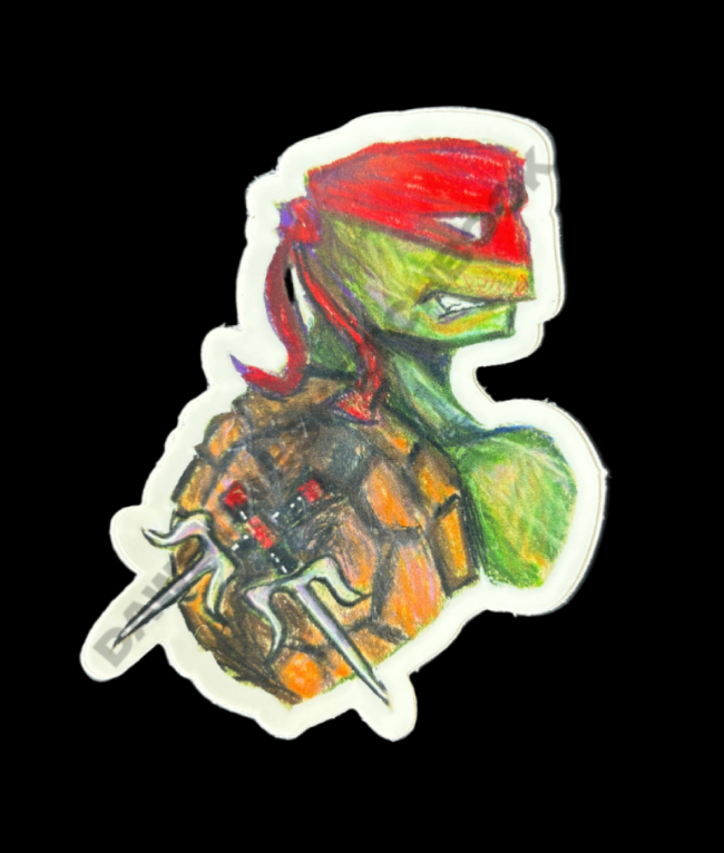 TMNT - Raphael (3" Sticker)