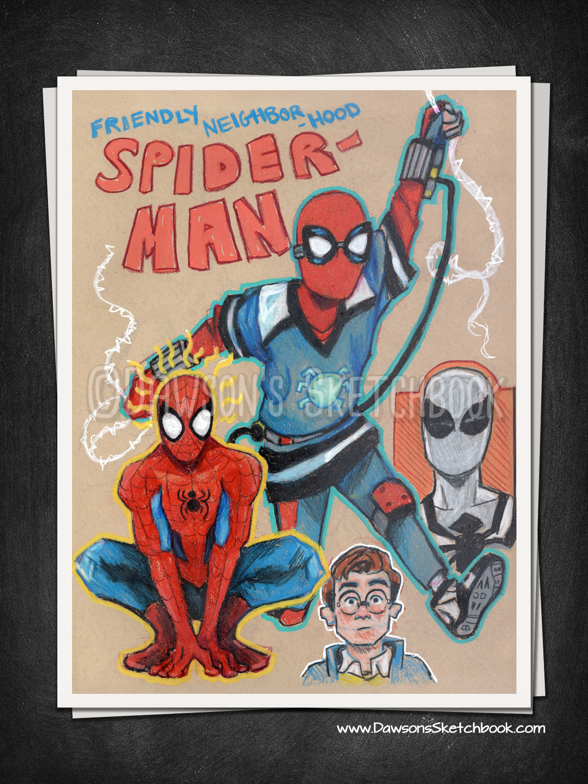 Friendly Neighborhood Spider-Man (Print)