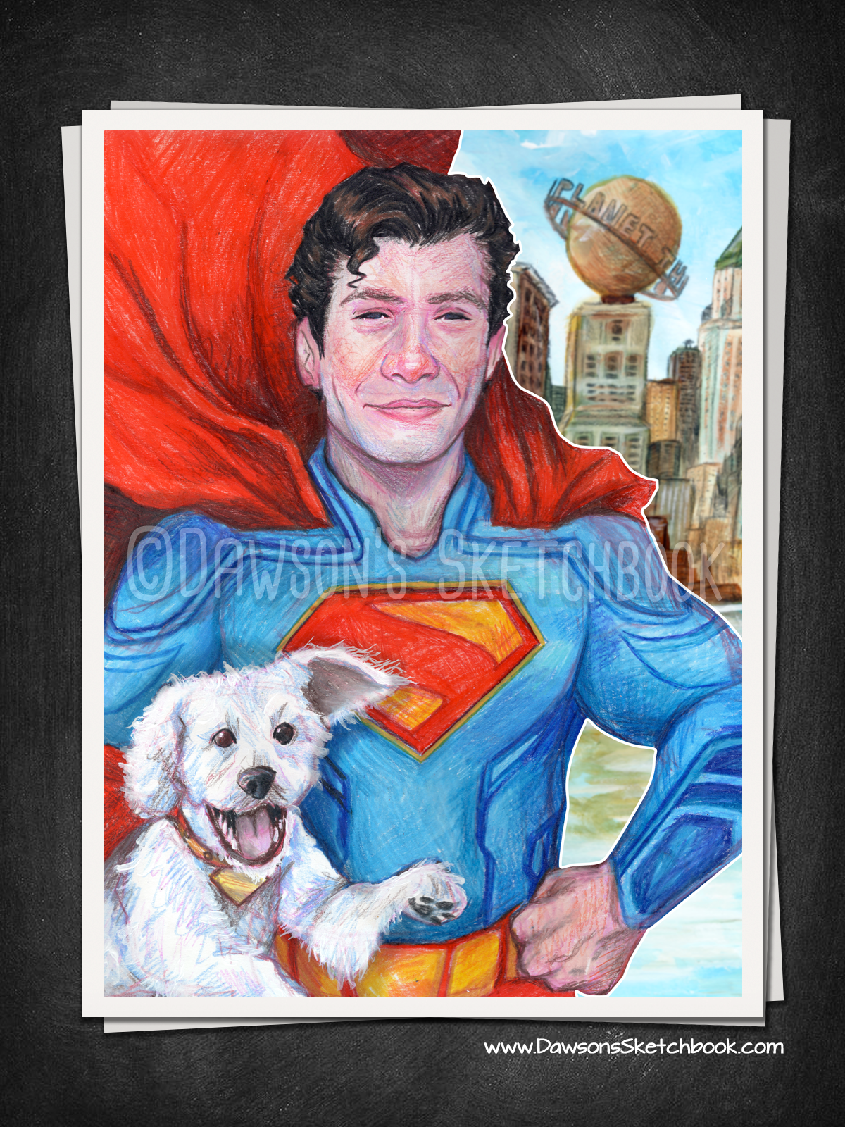 Superman & Krypto (Print)